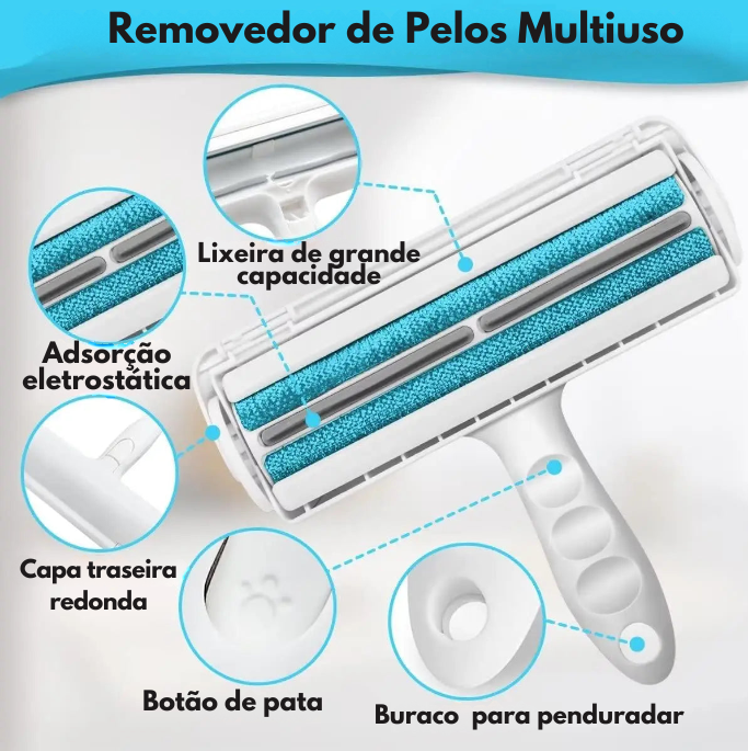 Removedor de Pelos Multiuso